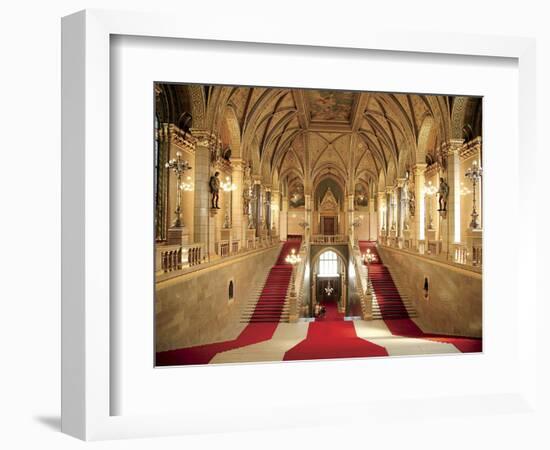 Parliament Building, Budapest, Hungary-Miva Stock-Framed Photographic Print