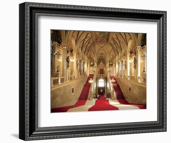 Parliament Building, Budapest, Hungary-Miva Stock-Framed Photographic Print