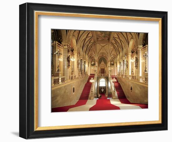 Parliament Building, Budapest, Hungary-Miva Stock-Framed Photographic Print