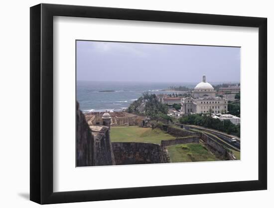 Parliament Building of Puerto Rico in San Juan-George Oze-Framed Photographic Print