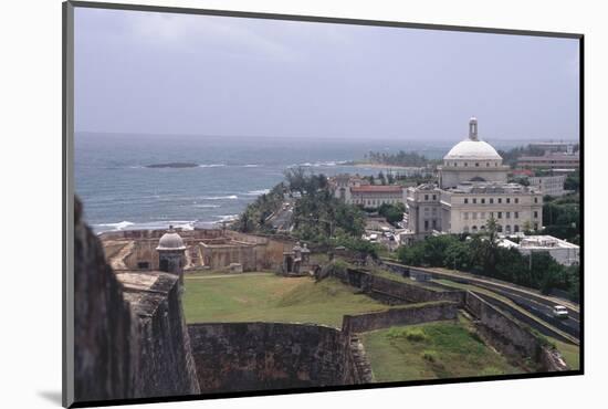 Parliament Building of Puerto Rico in San Juan-George Oze-Mounted Photographic Print