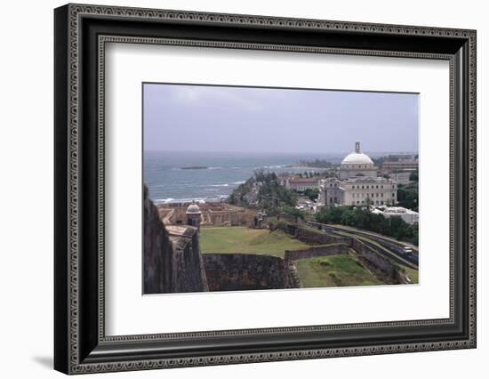 Parliament Building of Puerto Rico in San Juan-George Oze-Framed Photographic Print