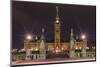 Parliament Hill and the Capital Parliament Building, Ottawa, Ontario, Canada, North America-Michael-Mounted Photographic Print