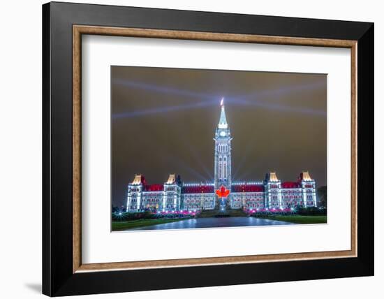 Parliament Hill Sound and Light Show Mosaika-Michael-Framed Photographic Print