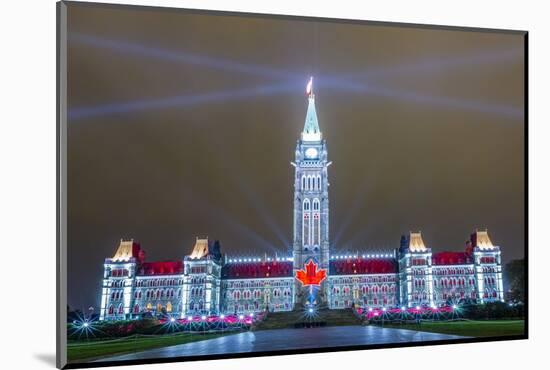 Parliament Hill Sound and Light Show Mosaika-Michael-Mounted Photographic Print