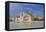 Parliament on the Banks of the River Danube, Budapest, Hungary, Europe-Michael Runkel-Framed Premier Image Canvas