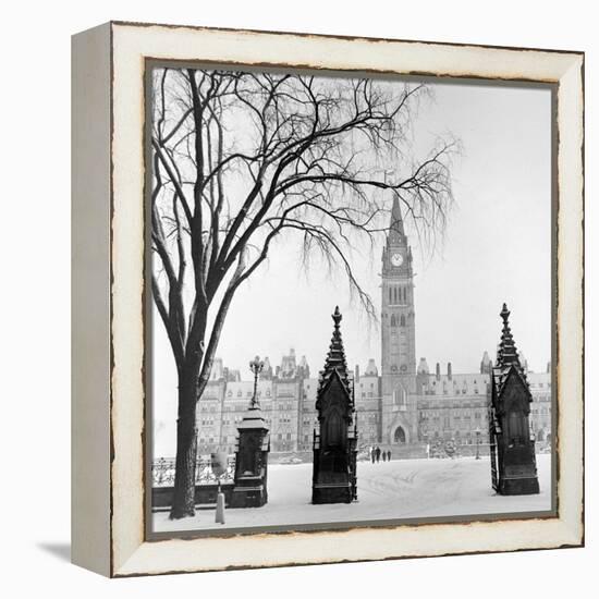 Parliament Opening, Canada-William C^ Shrout-Framed Premier Image Canvas