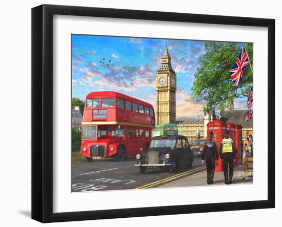 Parliament Square-Dominic Davison-Framed Art Print