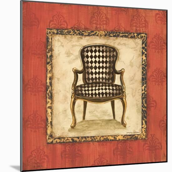 Parlor Chair IV-Gregory Gorham-Mounted Art Print
