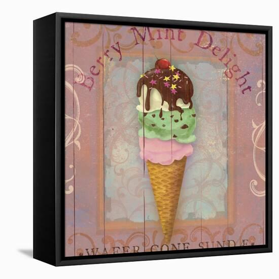 Parlor Ice Cream II-Fiona Stokes-Gilbert-Framed Premier Image Canvas