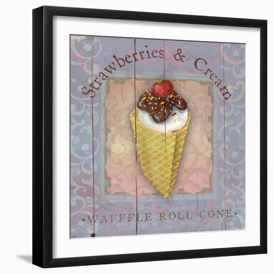 Parlor Ice Cream III-Fiona Stokes-Gilbert-Framed Giclee Print