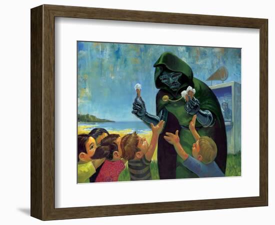 Parlor Tricks for the Rabble-Aaron Jasinski-Framed Art Print