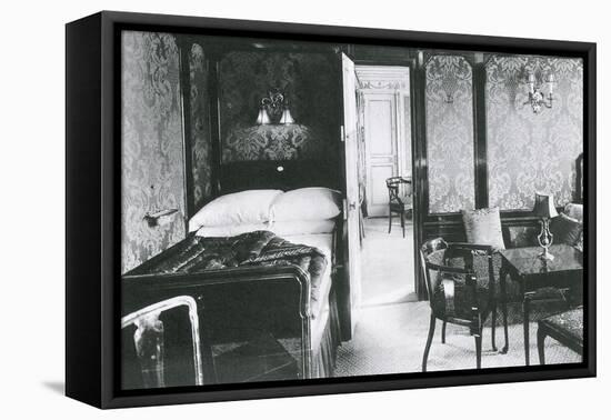 Parlour Suite of Titanic Ship-Science Source-Framed Premier Image Canvas