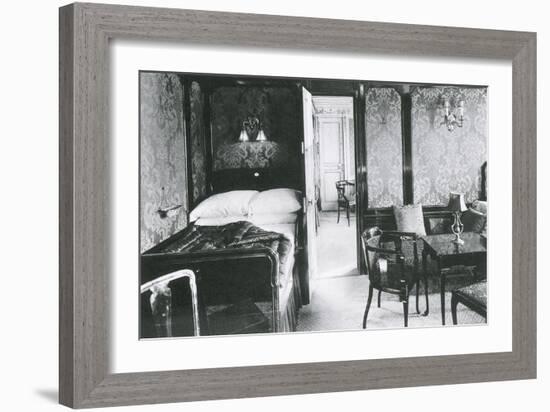 Parlour Suite of Titanic Ship-Science Source-Framed Giclee Print