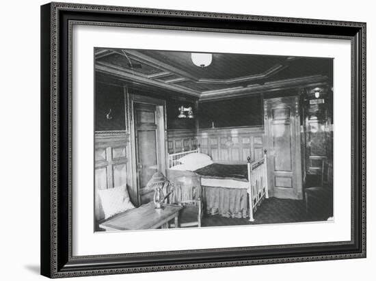 Parlour Suite of Titanic Ship-Science Source-Framed Giclee Print