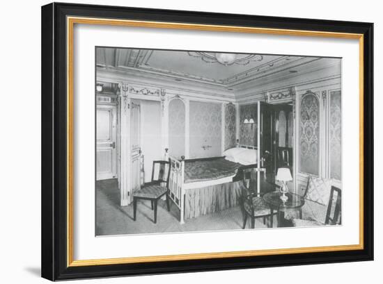 Parlour Suite of Titanic Ship-Science Source-Framed Giclee Print