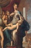 Madonna and Child with Angels (Madonna with the Long Nec), Between 1534 Und 1540-Parmigianino-Giclee Print
