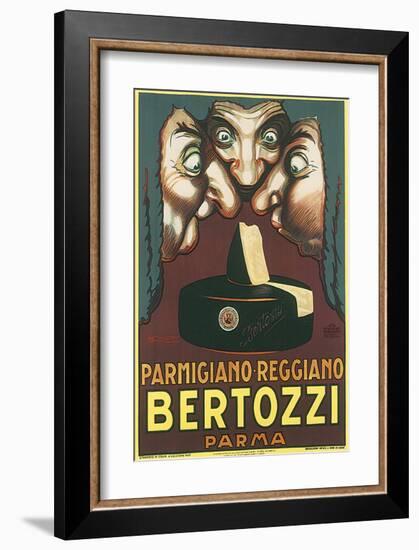 Parmigiano Reggiano Bertozzi-Achille Luciano Mauzan-Framed Premium Giclee Print