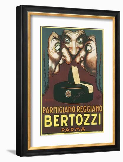 Parmigiano Reggiano Bertozzi-Achille Luciano Mauzan-Framed Premium Giclee Print