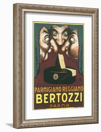 Parmigiano Reggiano Bertozzi-Achille Luciano Mauzan-Framed Art Print