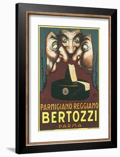 Parmigiano Reggiano Bertozzi-Achille Luciano Mauzan-Framed Art Print