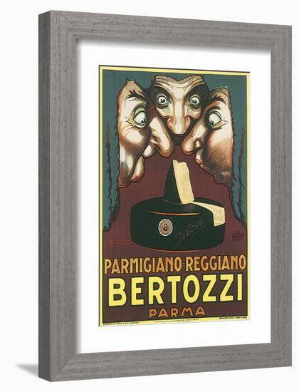 Parmigiano Reggiano Bertozzi-Achille Luciano Mauzan-Framed Art Print