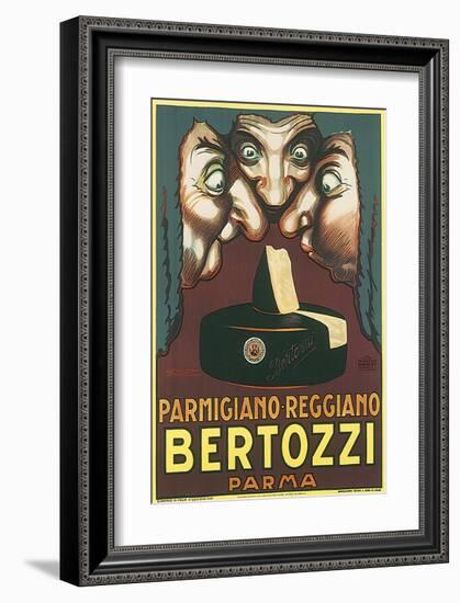 Parmigiano Reggiano Bertozzi-Achille Luciano Mauzan-Framed Art Print