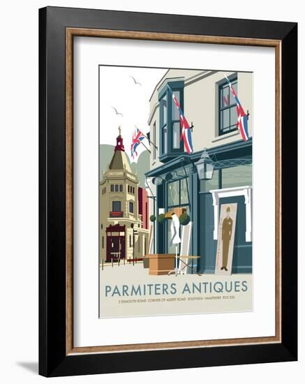 Parmiters Antiques - Dave Thompson Contemporary Travel Print-Dave Thompson-Framed Art Print