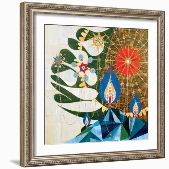 Parmotrema-Rex Ray-Framed Art Print