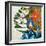 Parmotrema-Rex Ray-Framed Art Print