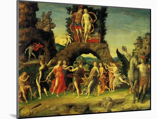 Parnassus, 1497-Andrea Mantegna-Mounted Giclee Print