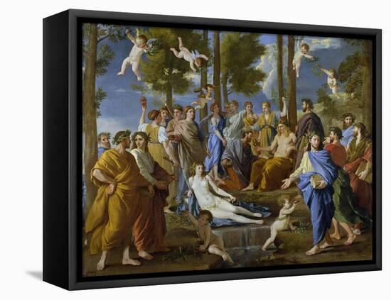 Parnassus, 1631-Nicolas Poussin-Framed Premier Image Canvas