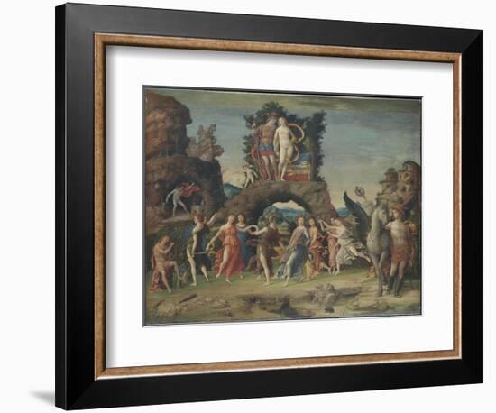 Parnassus (Mars and Venu), C. 1497-Andrea Mantegna-Framed Giclee Print