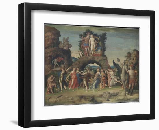 Parnassus (Mars and Venu), C. 1497-Andrea Mantegna-Framed Giclee Print