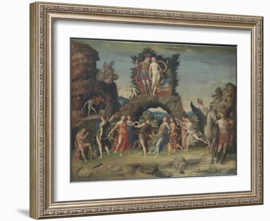 Parnassus (Mars and Venu), C. 1497-Andrea Mantegna-Framed Giclee Print