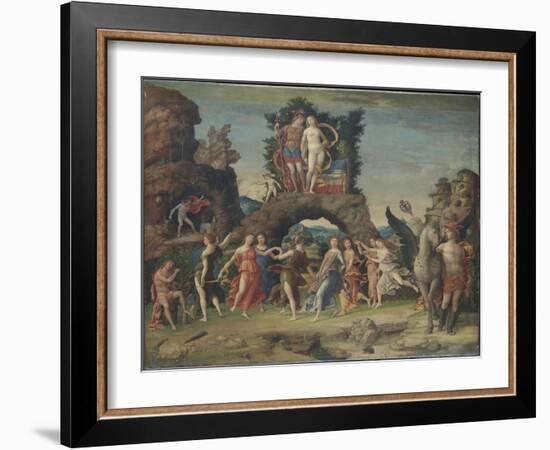 Parnassus (Mars and Venu), C. 1497-Andrea Mantegna-Framed Giclee Print