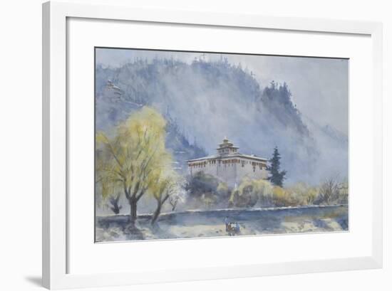 Paro Dzong, Bhutan, 2013-Tim Scott Bolton-Framed Giclee Print