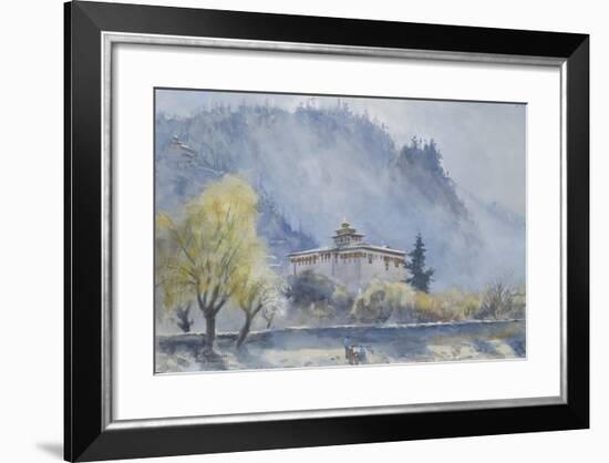 Paro Dzong, Bhutan, 2013-Tim Scott Bolton-Framed Giclee Print