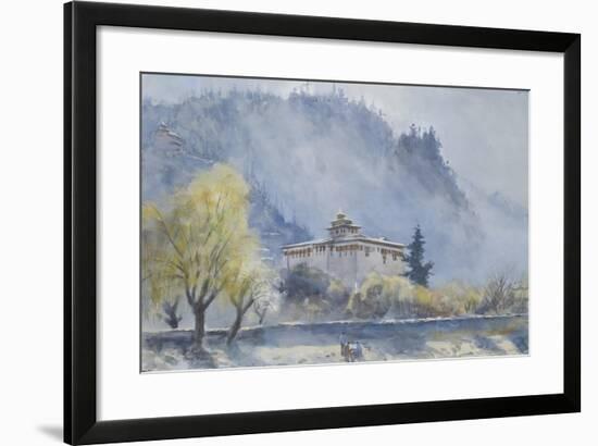 Paro Dzong, Bhutan, 2013-Tim Scott Bolton-Framed Giclee Print