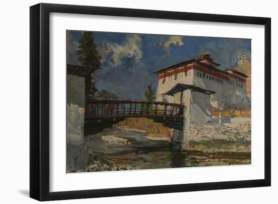 Paro Dzong-Tim Scott Bolton-Framed Giclee Print