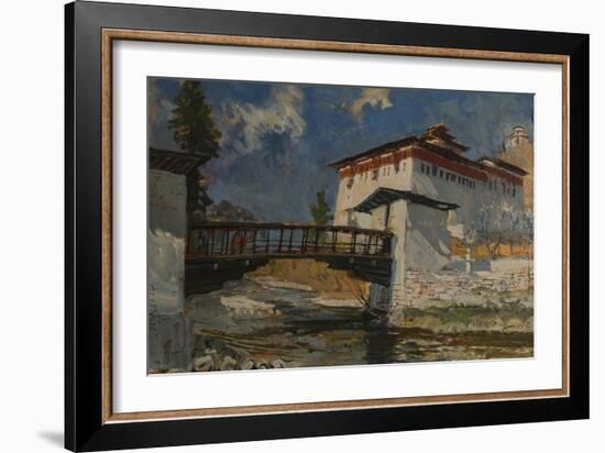 Paro Dzong-Tim Scott Bolton-Framed Giclee Print