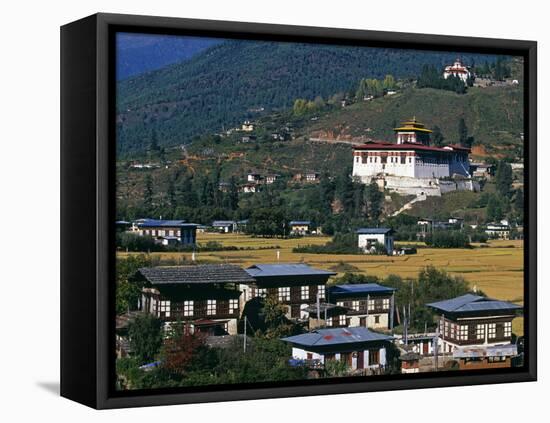 Paro Is Bhutan's Second Largest Town-Paul Harris-Framed Premier Image Canvas