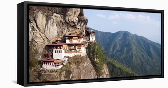 Paro Taktsang (Tigers Nest Monastery), Paro District, Bhutan, Himalayas, Asia-Jordan Banks-Framed Premier Image Canvas