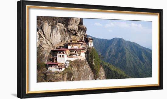 Paro Taktsang (Tigers Nest Monastery), Paro District, Bhutan, Himalayas, Asia-Jordan Banks-Framed Photographic Print