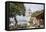 Paroquia de San Francisco de Assisi church and town square, Valle de Bravo, Mexico, North America-Peter Groenendijk-Framed Premier Image Canvas
