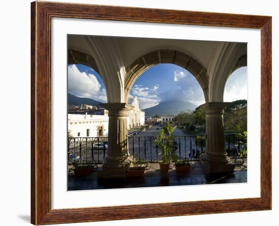 Parque Central, Antigua, Guatemala, Central America-Ben Pipe-Framed Photographic Print