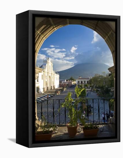 Parque Central, Antigua, Guatemala, Central America-Ben Pipe-Framed Premier Image Canvas