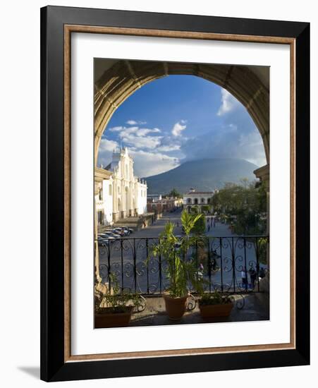 Parque Central, Antigua, Guatemala, Central America-Ben Pipe-Framed Photographic Print