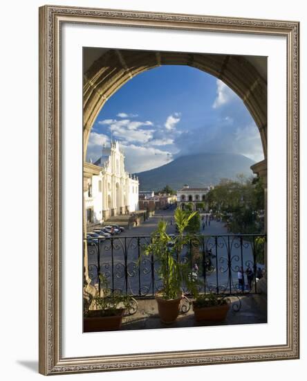 Parque Central, Antigua, Guatemala, Central America-Ben Pipe-Framed Photographic Print