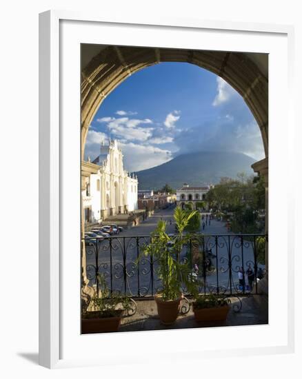 Parque Central, Antigua, Guatemala, Central America-Ben Pipe-Framed Photographic Print